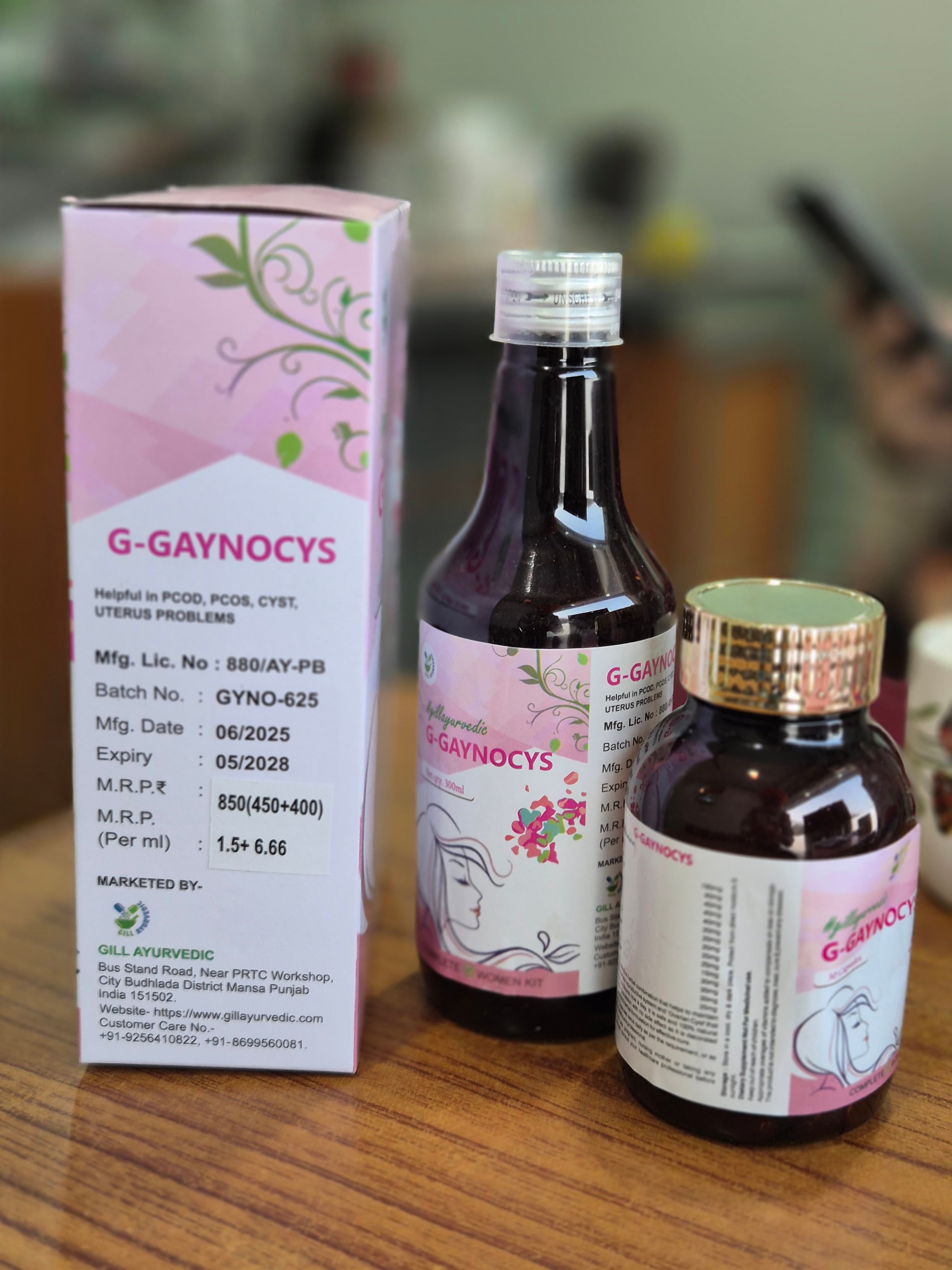 G-GAYNOCYS (Complete Women Kit)